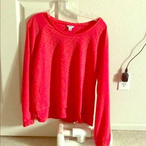 Calvin Klein bright pink top